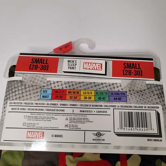 Marvel Mens Sleep/Lounge Pants - Picture 4 of 4